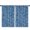 Blue Pioneer Flower, variant on Blackout Kids Curtains,Orange Boho Abstract and Plant Pattern Childrens Insulated Curtains Set Of 2,Bedroom Essentials,Toddler Room Decor 42x54in(106x137cm)