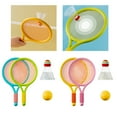 thumbnail image 5 of Ergonomic ABS Junior Badminton Set Non Slip Handle For Backyard Play And School Sports, 5 of 8