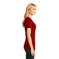 thumbnail image 3 of District Made Women's Short sleeve Cotton V-Neck T Shirts DM1170L, 3 of 6