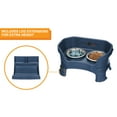 thumbnail image 3 of Neater Pets Neater Feeder Deluxe With Leg Extensions Mess-Proof Elevated Food & Water Bowls for Medium Dogs, Dark Blue, 3 of 8