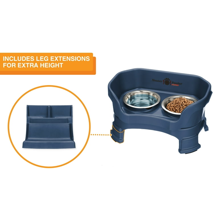 Neater Pets Neater Feeder Deluxe With Leg Extensions Mess-Proof Elevated  Food & Water Bowls for Large Dogs, Cappuccino 