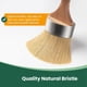 thumbnail image 5 of Paquete de 3 pinceles para pintar con tiza, pinceles para pintar con cera, pinceles para pintar con tiza para madera, pinceles redondos para pintar la decoración del hogar, 5 of 7