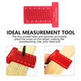 thumbnail image 4 of HLONK 2 Count Ruler Woodworking Scriber Device Tool Woodpeckers Tools Carpentry for Artist Gifts Household Hole T- Type, 4 of 6