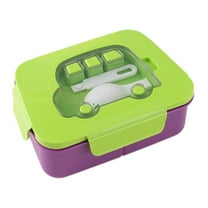 Bento Box Portable Lunch Box Leakproof Salad Lunch Container With Spoon Leak Proof Lunch Containers Microwave Available Lunch Box Containers, Bento Box for Dining Out, Work, Picnic