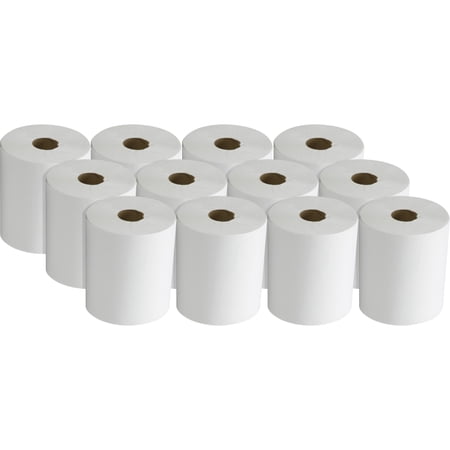 Skilcraft Paper Towel, Hardwound,Nonperforation,8"x600',12/BX,White - NSN5923323
