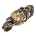 thumbnail image 5 of Retro Brass Skull Keychain Pendant Durable Skeleton Hook Halloween Craft Charm Unique DIY Accessory for Bracelets Bags, 5 of 5