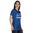 thumbnail image 2 of Inkmeso My Favorite People Call Me Mama Graphic Tshirt Short Sleeve Cotton Tee, 2 of 8