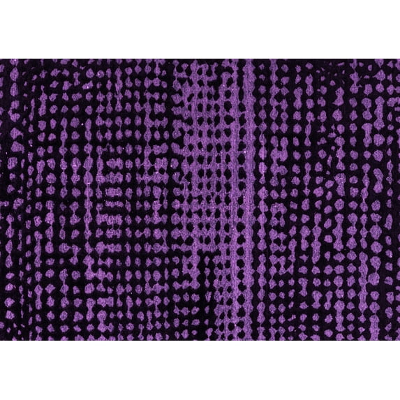 Ahgly Company Indoor Rectangle Abstract Pink Modern Area Rugs, 5' x 7'