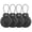 Dark Black/Black/Black/Black, variant on AirTag Holder Case with Keychain 1st/2nd Air Tags-4 Pack for Apple Air Tag Holder with Wire Cable Lock Key Ring Chain Air Tagholder Accessories for GPS Item Tracker Kids,Keys,Luggage