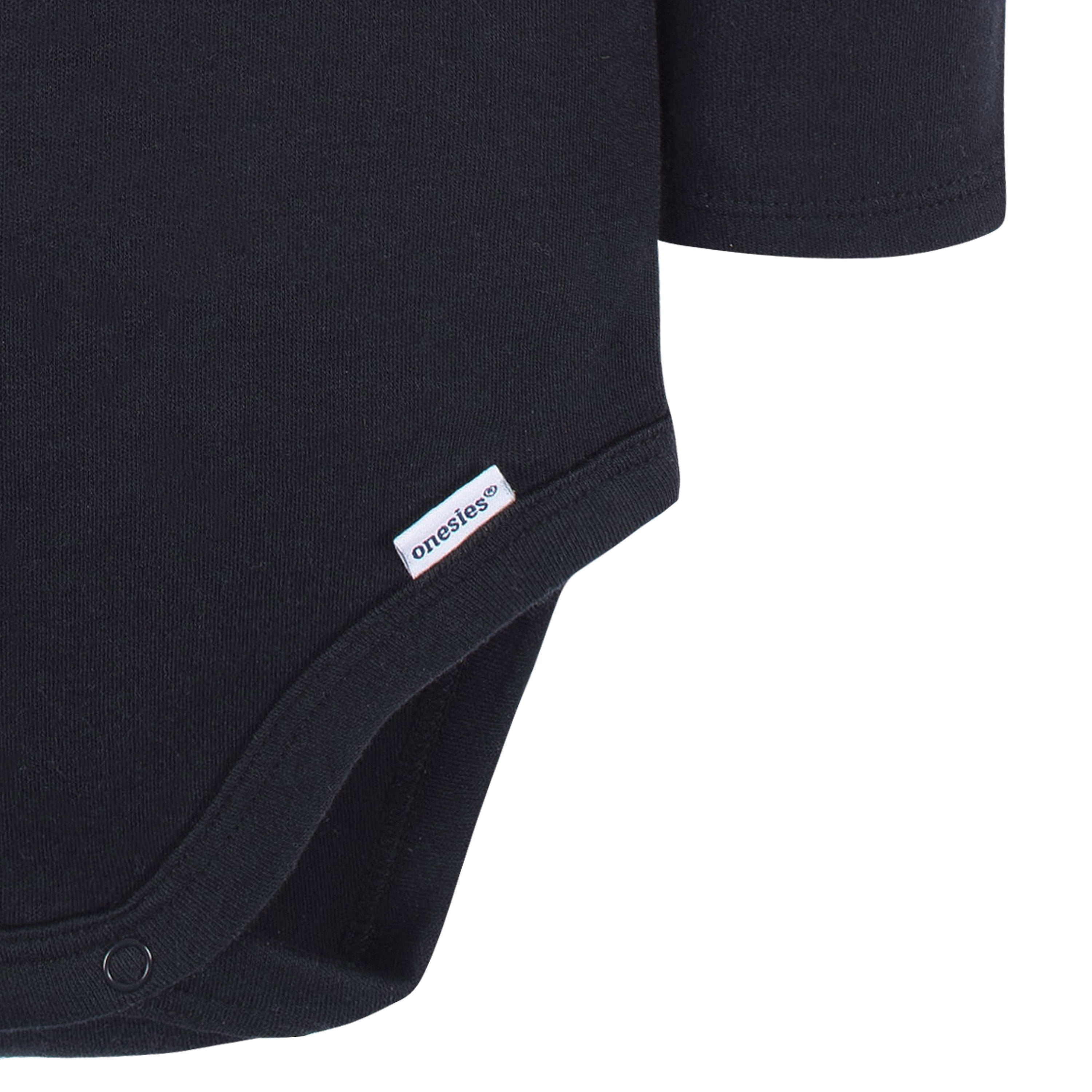 Gerber Onesies Brand Baby Gender Neutral Long Sleeve Bodysuits, 5 Pack, Sizes 3-6 Months - 24 Months