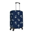 thumbnail image 3 of Balery Luggage Cover Nautical Themed Simple Anchors Print Suitcase Covers for Luggage Elastic Washable Suitcase Protector Fits 18-32 Inch Luggage-Medium, 3 of 9
