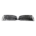 thumbnail image 2 of Juego de 2 rejillas de luz antiniebla para coche para AUDI A4 B9 S-LINE 8W0807681F de alto rendimiento Negro Soledad Rejilla de luz de niebla, 2 of 10