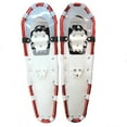 thumbnail image 2 of Xtrempro SSPT1-30RD 30 in. Snowshoes Backpacking Trail Lightweight Aluminum 7075 Alloy 14 Point Crampons, Metallic Red, 2 of 9