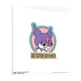 thumbnail image 3 of Gallery Pops Sanrio Kuromi - Kuromi Sticker Graphic Wall Art, Unframed Version, 12" x 12", 3 of 5