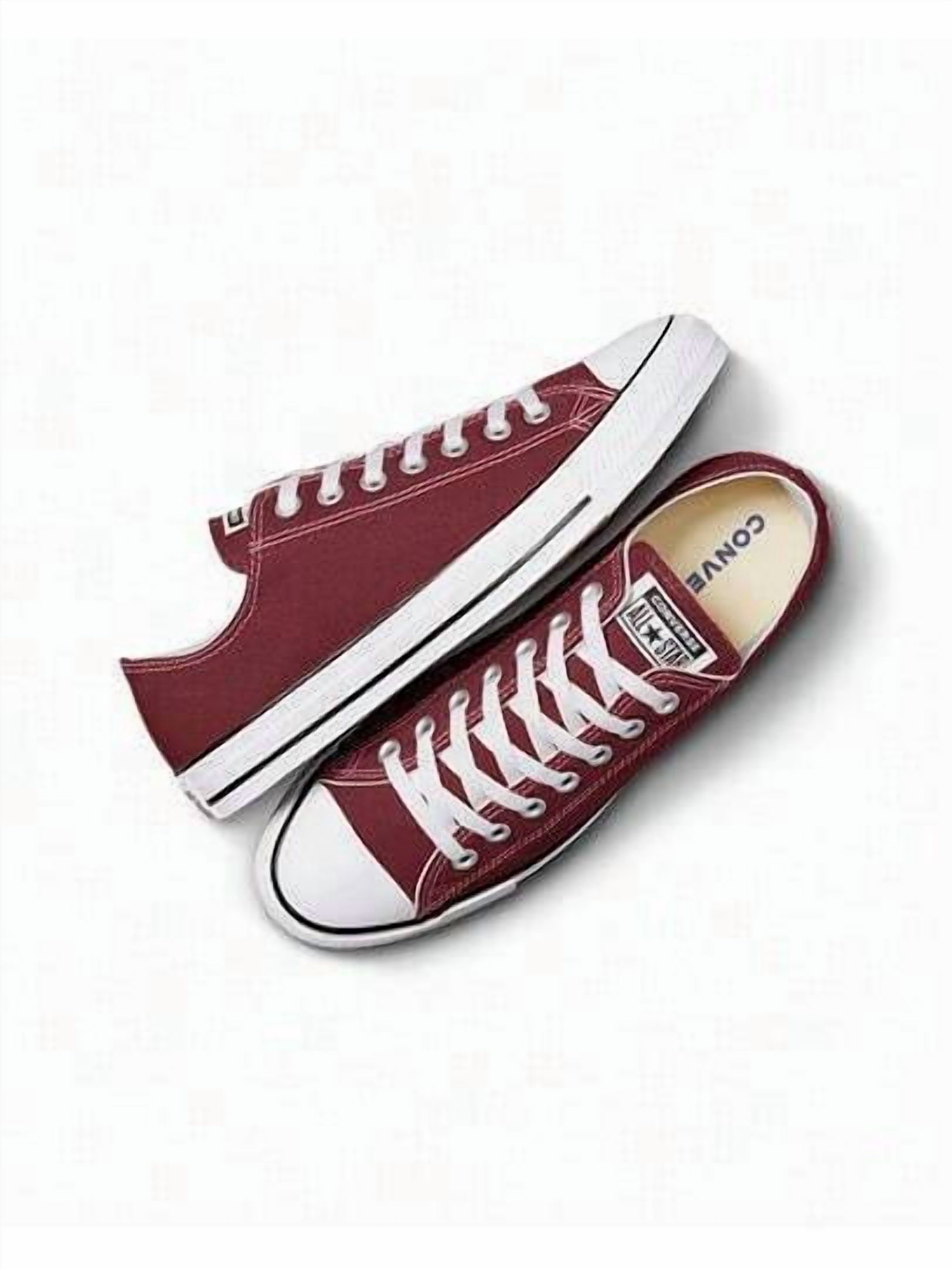 Converse Chuck Taylor Low Top Men\'s Sneakers - Burgundy/White Size 9.5 Converse Chuck Taylor All Star Low Maroon for Sale  main image 4