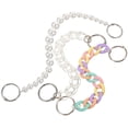 thumbnail image 2 of Miangastore Diy Shoe Chains Shoe Decoration Chain Assorted Color 3Pcs 9.4x1.2In, 2 of 8
