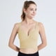 thumbnail image 1 of Ropa interior deportiva con copa fija, ajustable, antiflacidez, hermosa espalda, para mujer, para yoga, correr, a prueba de golpes, texto deportivo, 1 of 6