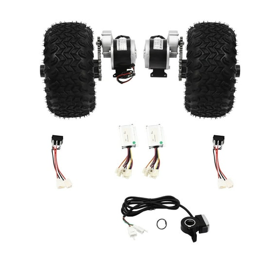 10" Complet Motor Conversion Kit 24V 250W Double Wheel for Electric Cart Scooter
