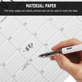 thumbnail image 5 of LEEYNEER Calendrier Mural 2025 Blanc 1Pcs 11X8.7In, 5 of 5