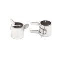thumbnail image 3 of 5mm Inner Dia Nickel Plated Spring Clip Water Pipe Fuel Line Hose Clamps 10pcs, 3 of 4