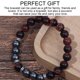 thumbnail image 4 of Pulsera de protección Pulseras de piedra de ojo de tigre de obsidiana para protección que traen suerte y prosperidad, 4 of 5