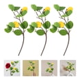 thumbnail image 3 of 3Pcs Chic Imitation Plastic Lemon Cutting Branch Home Decor for Art Decoration, 3 of 5