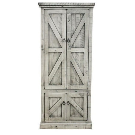 American Heartland 30791GR Rustic Double Door Pantry Green