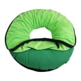 thumbnail image 1 of Cojín de hemorroides en forma de dona, impermeable, ligero y para el embarazo Verde L, 1 of 9