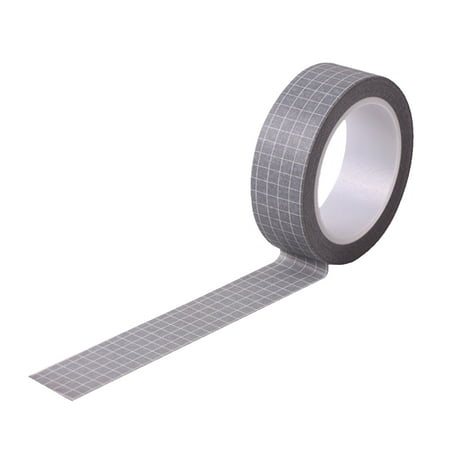 

Strong Fridge with Grid Paper Tape Decorative Stickers Grid Material Tape For School Supplies Border Decoration Double Tape Clear Heavy Duty Glue for Heavy Shelf Indoor Sticky Clips for Wall Record