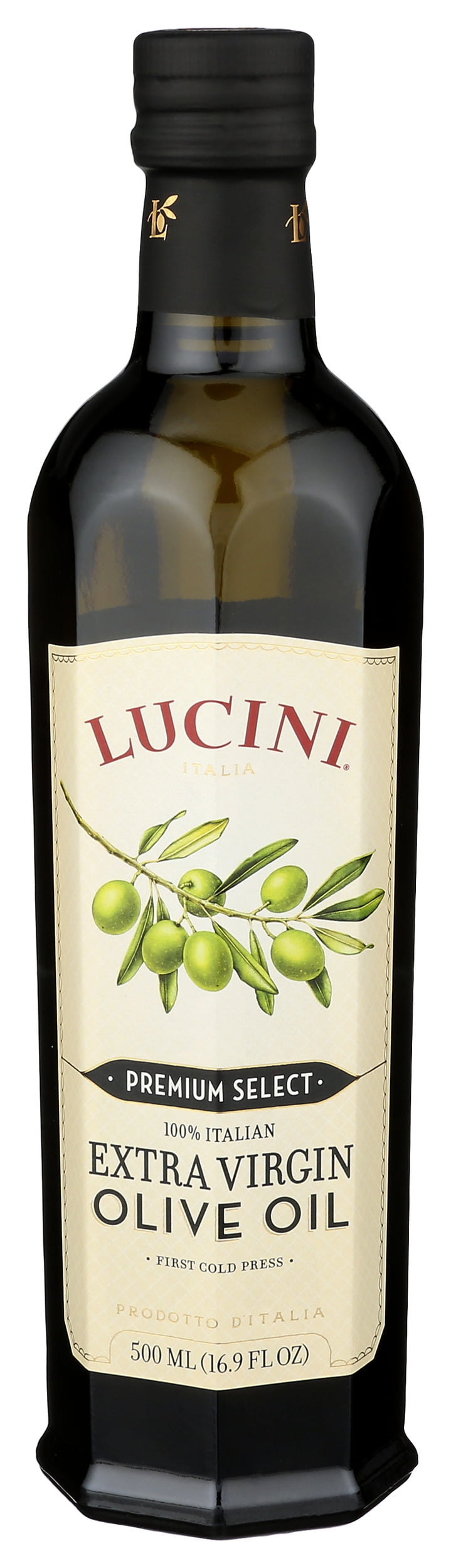 Pack of 6, Lucini Italia Premium Select Extra Virgin Olive Oil, 16.9 fl oz