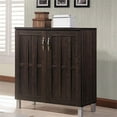 Baxton Studio Excel Modern and Contemporary Dark Brown Sideboard