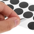 thumbnail image 3 of 900 Pcs Paper Repair Patch Nail Stickers Round Black, 3 of 8