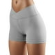 thumbnail image 1 of Gibobby Leggings cortos de yoga para mujer Fitness Leggings Correr Deportes atléticos Yoga Pantalones de mujer Pantalones de entrenamiento(Gris,M), 1 of 5