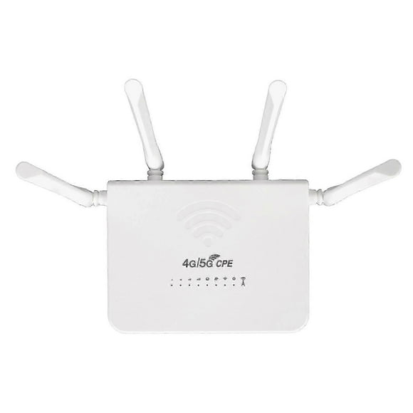 4G WiFi Router with SIM Card Slot 300Mbps Mobile Hotspot for Europe Supports 20 Users Type C