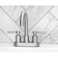thumbnail image 2 of Better Homes & Gardens Holbrook Two Handle Bathroom Faucet, Satin Nickel, 2 of 6
