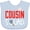 AE-Light Blue, variant on Inktastic Cousin Squad Baseball and Bat Boys or Girls Baby Bib