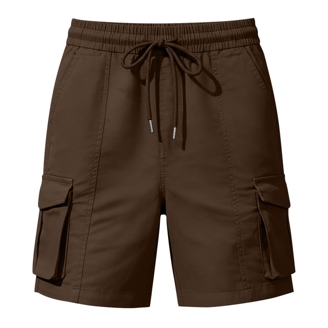 CHUMUD Cargo Shorts for Women Quick Dry High Waist Drawstring Work Shorts Multi Pockets
