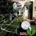 thumbnail image 2 of PayUSD Halloween Decoration, 275" Halloween Spider Web + 59" Giant Spider Fake Spider and 20 Pcs Little Spider Halloween Decor for Indoor Outdoor Yard Home Costumes Party Haunted House Decor, 2 of 10