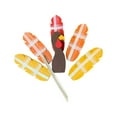 thumbnail image 2 of Clearance Items! Turkey Decoration, Hilingoto Fall Decor Thanksgiving Turkey Turke Y Planter Wooden Sticks Thanksgiving Turke Y Flower Pot Decoration Insert Gardening Decoration(1X Turkey Decoration), 2 of 8