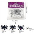 thumbnail image 5 of Halloween Spiders Web and Spiders Decoration Set for Indoor & Outdoor Use, 5 of 5