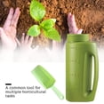 thumbnail image 2 of transemion Handheld Spreader Plastic Adjustable Salt Bottle Sprayer for Seed Snow Ice Melt Earth Food with Spoon, 2 of 8