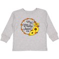 thumbnail image 3 of Inktastic My Mimi Loves Me with Sunflower Wreath Boys or Girls Long Sleeve Toddler T-Shirt, 3 of 5