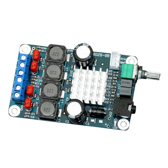 Esquirla 2x50W Left+Right Channel Subwoofer AMP for Audio System DIY Speakers 9-25V