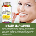 thumbnail image 4 of (2Pack)GPGP Mullein Leaf Gummies 2000mg, Respiratory System Health Support,Lung Cleansing & Detox, 60 Count, 4 of 7