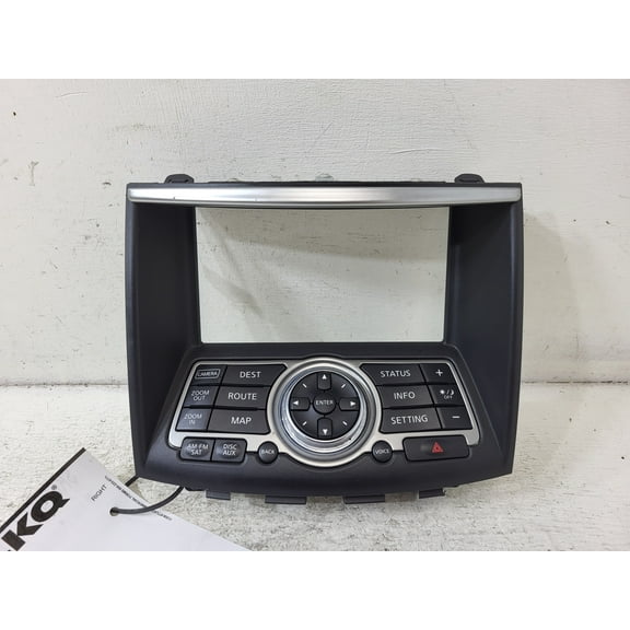 Pre-Owned 2010-2012 Infiniti EX35 Radio Control w/Navigation OEM LKQ - Verify Specific Vehicle Fitment In Description - (Good)