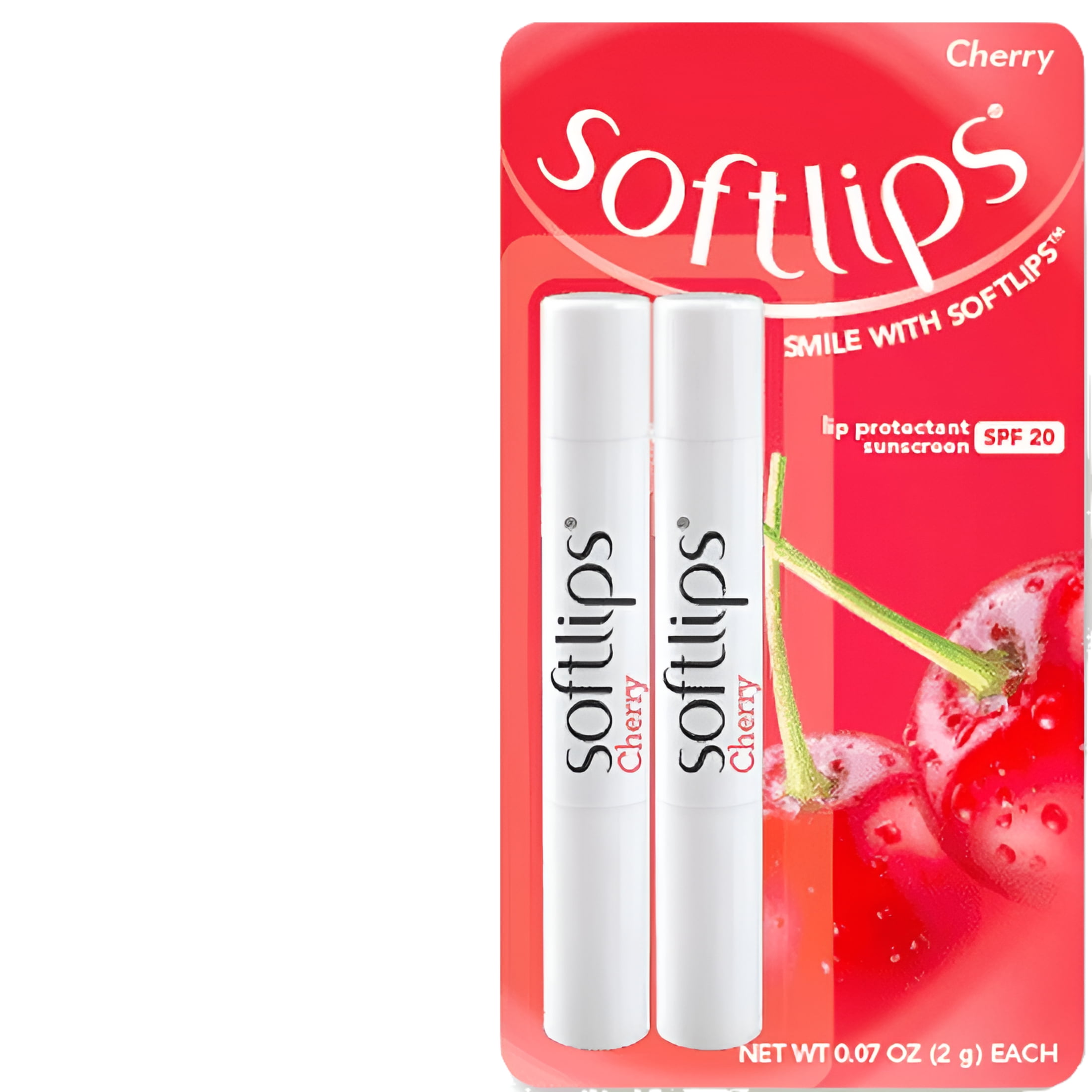Softlips Lip Protectant 6 Flavor Variety Pack with Sunscreen (10 Sticks)
