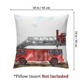 thumbnail image 4 of Watercolor Truck Wall Art Print- Playroom or Nursery Boy Bedroom Decor-Colorful Cartoon Construction Car Canvas Print (, 4 of 7