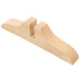thumbnail image 1 of Minkissy 2Pcs Screen Base Room Divider Bracket Beige Wood Fabric Rectangular Natural Style, 1 of 8