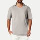 thumbnail image 1 of pstuiky camisetas de hombre, Camisa/top informal de color liso con solapa de moda de verano para hombre camisas casuales para hombre m, 1 of 9