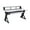 White, variant on Musiea EX100 Series Music Recording Studio Desk Workstation w/3 x 4U Rack